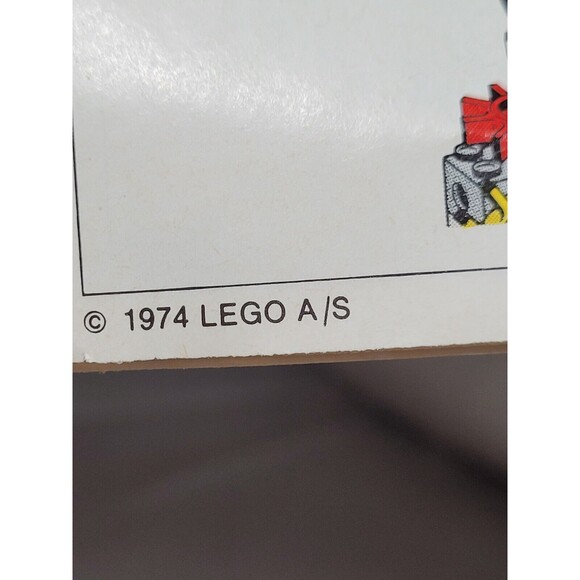 1974 LEGO SYSTEM D-812 GEAR SUPPLEMENTARY SET LEGO - Picture 8 of 8